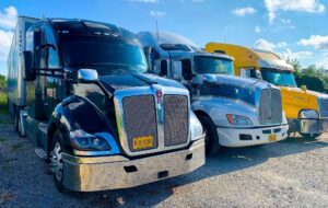 Ozark Transfer LLC carrier of the month trucking award from Spot recognizing reliable freight transportation and strong carrier partnership