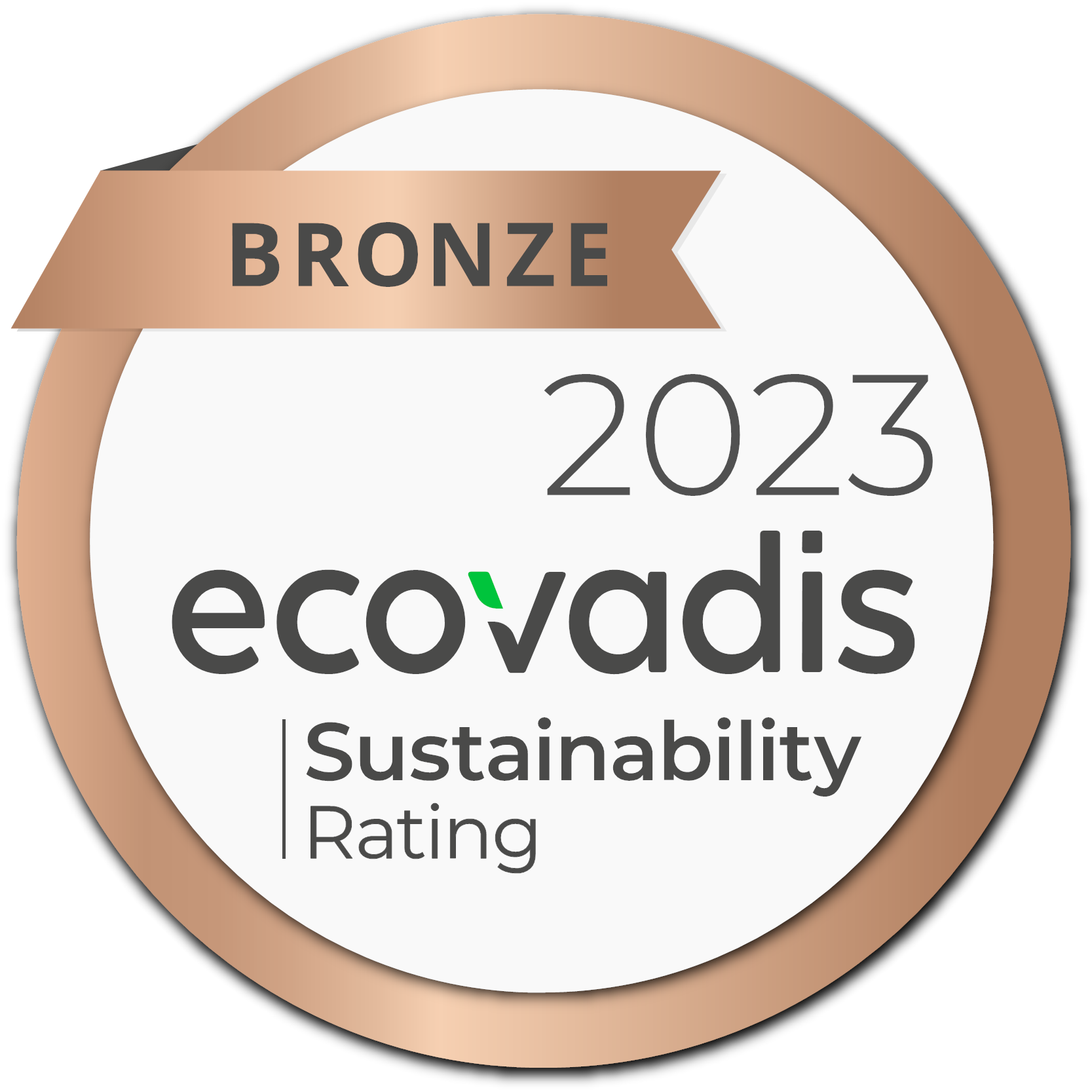 EcoVadis Bronze Certification