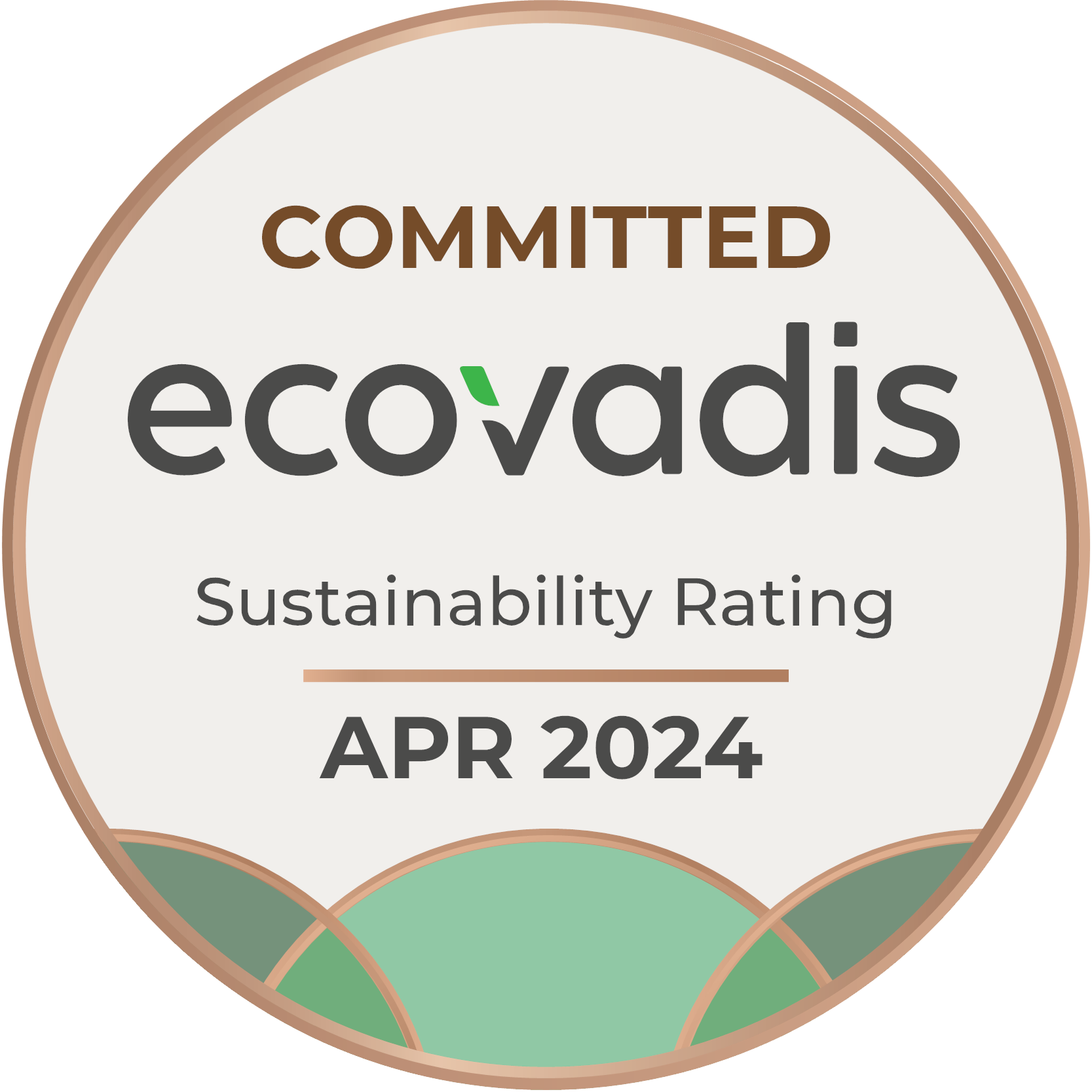 EcoVadis Committed Certification